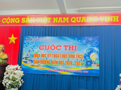 CUỘC THI KHOA HỌC KỸ THUẬT CẤP TRƯỜNG NĂM HỌC 2026 - 2027