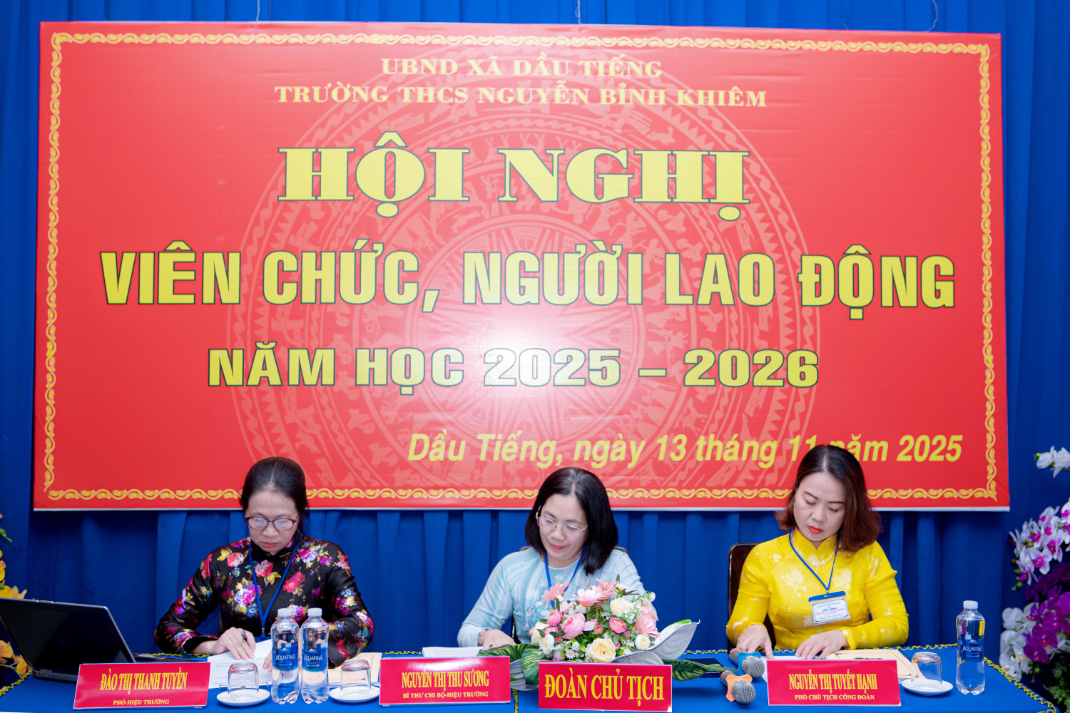 Hội nghị cán bộ, viên chức, người lao động năm học 2025 - 2026